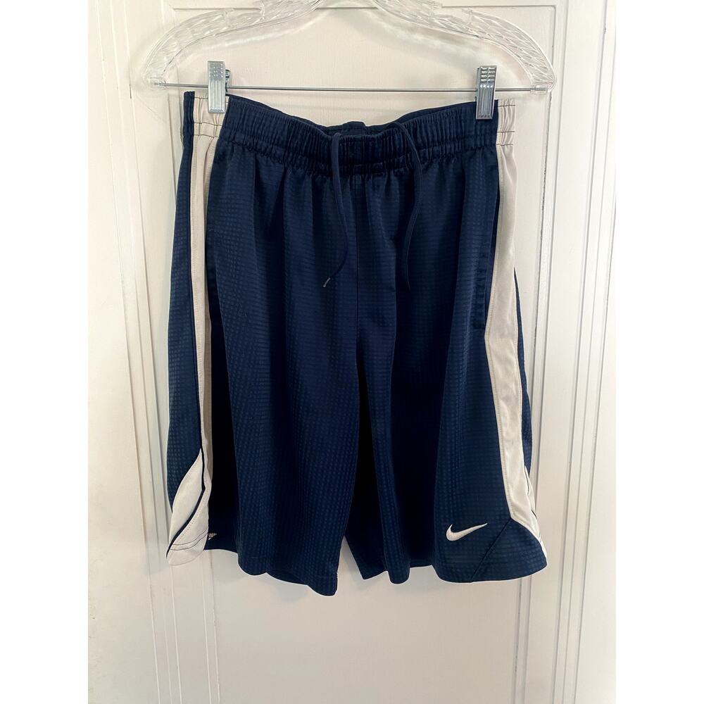 Men's Blue and White Nike Shorts